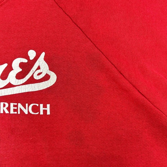 90s Vintage Pierres French Ice Cream Sweatshirt Mens XL Double Sided Crewneck - Picture 8 of 16